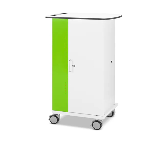 Chariot de chargement pour 16 tablettes avec gestion à distance Zioxi onView - serrure à code