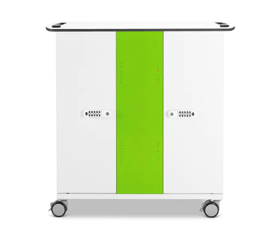 Chariot de recharge pour 20 tablettes avec gestion à distance - câbles USB-C inclus - serrure à code numérique