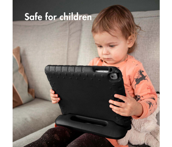 KidsCase tablethoes met handvat voor Samsung Galaxy Tab A9 8.7 inch - Zwart