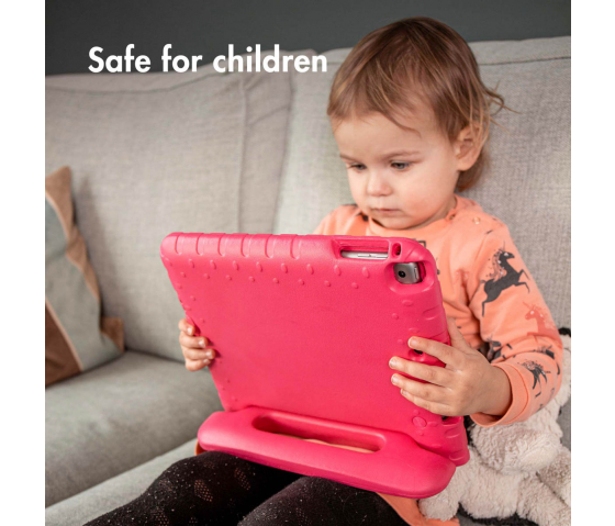KidsCase tablethoes met handvat voor Samsung Galaxy Tab A9 8.7 inch - Roze