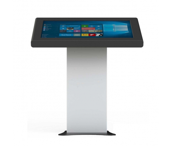 Totem interactif Vienne avec écran tactile de 49 pouces