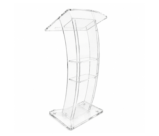 Pupitre plexiglas Vigelis - transparent