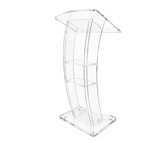 Pupitre plexiglas Vigelis - transparent