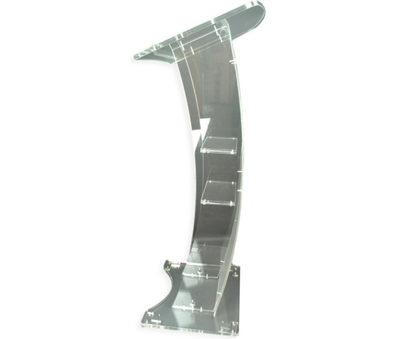 Pupitre plexiglas Vigelis - transparent