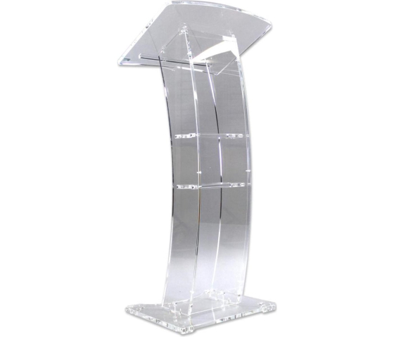 Pupitre plexiglas Vigelis - transparent