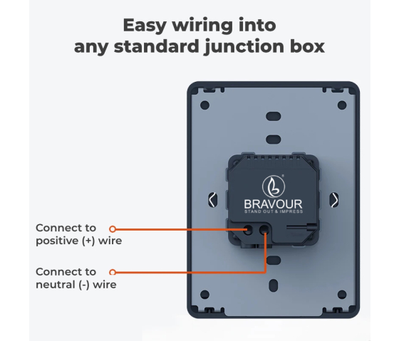 Support mural magnétique pour iPad Mini A17 Pro & iPad Mini 6ème génération - 8.3 pouces - fonction de recharge sans fil - gris