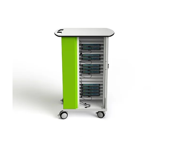 Chariot de recharge CHRGTUC-TB-16-R# pour 16 tablettes jusqu'à 10,5 pouces - câbles USB-C inclus - serrure RFID