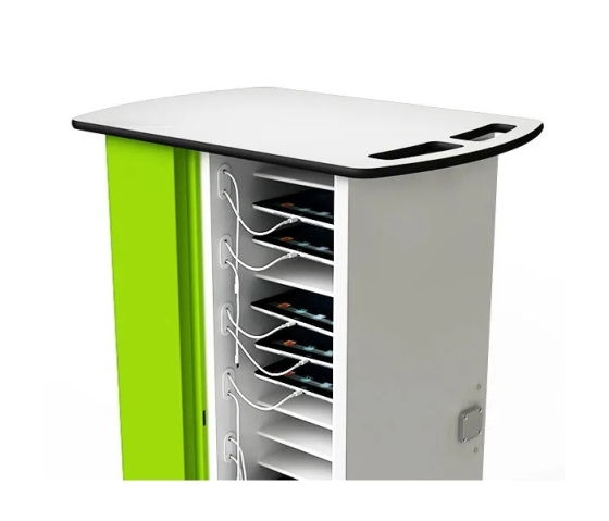 Chariot de recharge CHRGTUC-TB-16-R# pour 16 tablettes jusqu'à 10,5 pouces - câbles USB-C inclus - serrure RFID