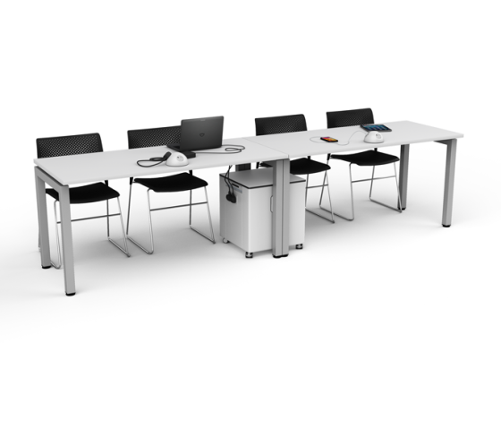 Cube d'alimentation rechargeable Zioxi powerHub Cube - 4 prises / 4x USB-A / 4x USB-C PD 60W - Capacité de batterie de 3600 Wh