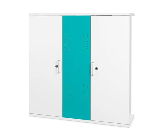Armoire de recharge murale Zioxi pour 80 téléphones portables - serrure RFID