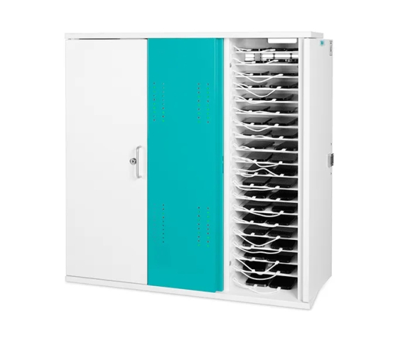Armoire de recharge murale Zioxi pour 80 téléphones portables - serrure RFID