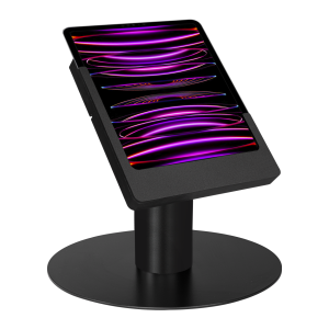 Support de bureau Domo Slide avec fonction de recharge pour iPad Air 13 pouces 2024 - noir
