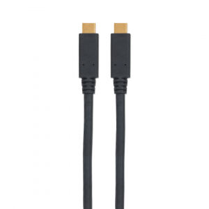 SuperSpeed USB-C naar USB-C kabel - 5 Gbps - 60W - 2 meter - zwart