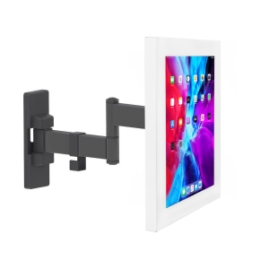 Support de tablette mural flexible 265 mm Securo XL pour tablettes de 13 à 16 pouces - blanc