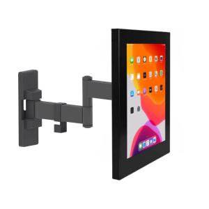 Support de tablette mural flexible 265 mm Securo S pour tablettes de 7 à 8 pouces - noir