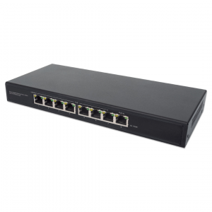 Switch PoE+ Ethernet Gigabit 8 ports - 85W PoE, Desktop