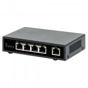 Switch PoE+ Gigabit Ethernet à 5 ports - 62W PoE, Desktop