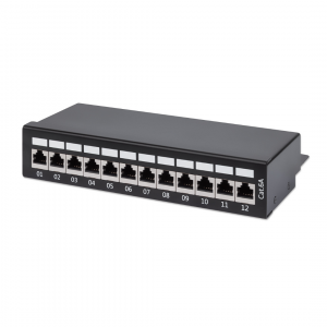 Panneau de brassage Cat6 12 ports