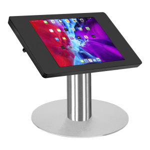 Support de table Fino pour Samsung Galaxy Tab A 10.1 2019 - noir/acier inoxydable 