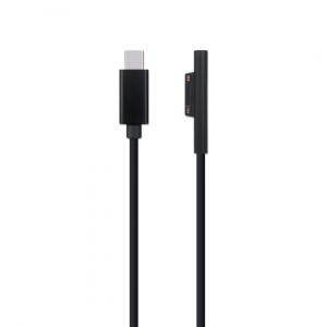 Câble de charge USB-C vers Surface® Connect - 1,8 mètre - noir