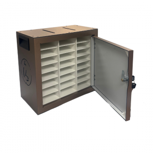 Armoire verrouillable BTOK24 pour 24 téléphones portables - bronze