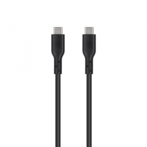 Hi-Speed USB-C naar USB-C kabel - 480 Mbps - 60W - 1 meter - zwart