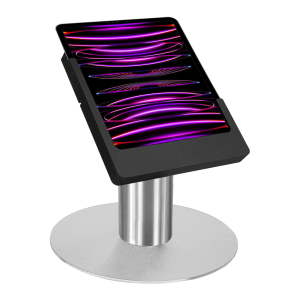 Domo Slide tafelstandaard met laadfunctionaliteit voor iPad Air 11 inch 2024 - zwart/RVS