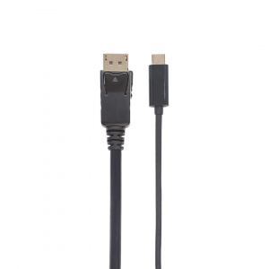 Câble adaptateur USB-C vers DisplayPort - 1 mètre - noir