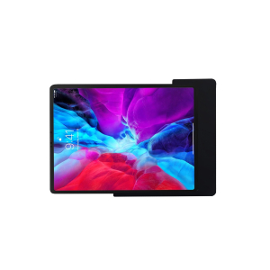 Support mural plat Domo Slide pour iPad Air 11 pouces 2024 avec fonction de recharge - noir