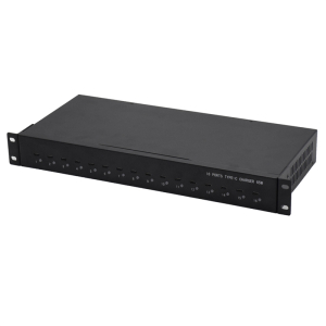 Concentrateur de charge USB-C 65W 1U Rackmount à 16 ports