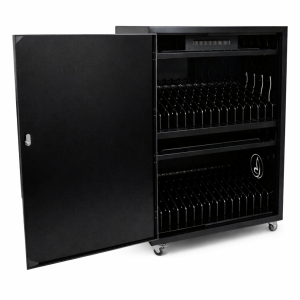 BRVD32 Chariot de chargement pour 32 appareils mobiles jusqu'à 17 pouces - noir - multiprise