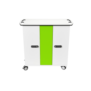 Chariot de rechargement Zioxi CHRGT-TB-40-R pour 40 tablettes jusqu'à 11 pouces - serrure RFID