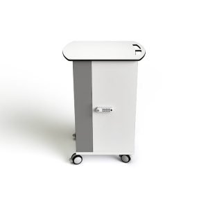 Chariot de chargement Zioxi CHRGT-CB-20-C pour 20 Chromebooks jusqu'à 14 pouces - verrouillage par code numérique