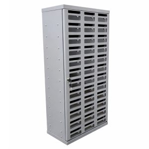 Armoire à téléphone Drop & Safe 36 avec fentes d'insertion pour 36 smartphones