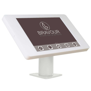 Porte-tablette Fino pour Lenovo Yoga 5xx - blanc 