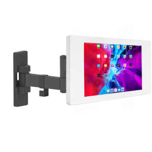 Support de tablette mural flexible 265 mm Fino pour Samsung Galaxy Tab A 10.1 2016 - blanc
