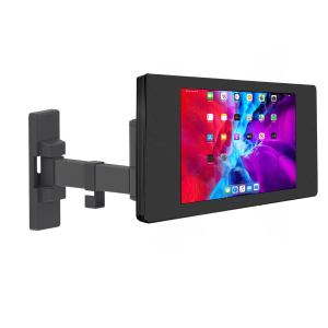 Support de tablette mural flexible 265 mm Fino pour Samsung Galaxy Tab A 10.1 2016 - noir