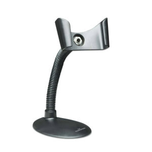 Support pour scanner de code-barres à col de cygne - noir