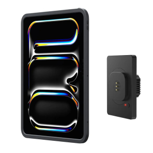 Support mural magnétique pour iPad Pro 11 pouces (2024) - recharge sans fil - gris