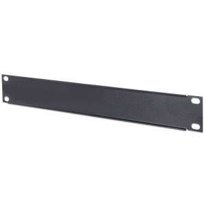 Panneau de recouvrement 1U pour rack 10 pouces - noir