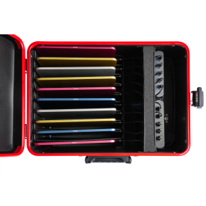 Malette de recharge PARAT TC10 ACTIVE pour 10 iPad et tablettes jusqu'à 12,9 pouces - USB-C et USB-A