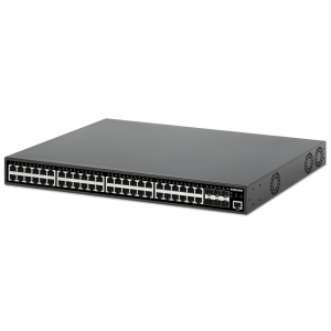 Switch PoE+ géré L2+ à 54 ports avec 6 Uplinks SFP+ - 450W PoE, montage en rack