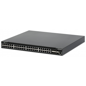 Switch PoE+ géré L3 54 ports avec 6 Uplinks SFP+ - 850W PoE, montage en rack