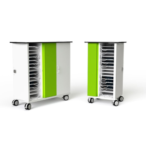 Chariot de charge & synchronisation Zioxi pour 16 ou 32 iPads et tablettes jusqu'à 11 pouces