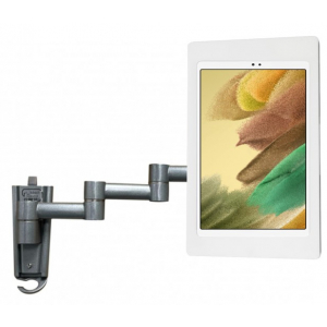 Support mural flexible 345 mm Fino pour Samsung Galaxy Tab E 9.6 - blanc 