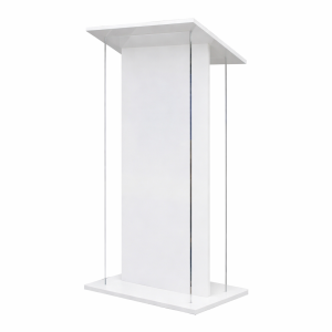 Pupitre plexiglas Roslin - blanc