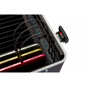 Coffre de recharge MicroCase TC15 pour 15 tablettes jusqu'à 11 pouces - USB-C et USB-A