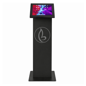 Support au sol avec écran Securo XL pour tablettes 13-16 pouces - noir
