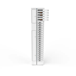 Zioxi Volt oplaadlocker VSP1-24S-M-C-G voor 24 smartphones - stopcontacten - digitaal codeslot