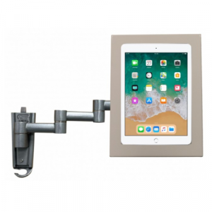 Support mural pivotant pour iPad, iPad Mini et tablettes jusqu'à 10,4'', Supports  tablettes